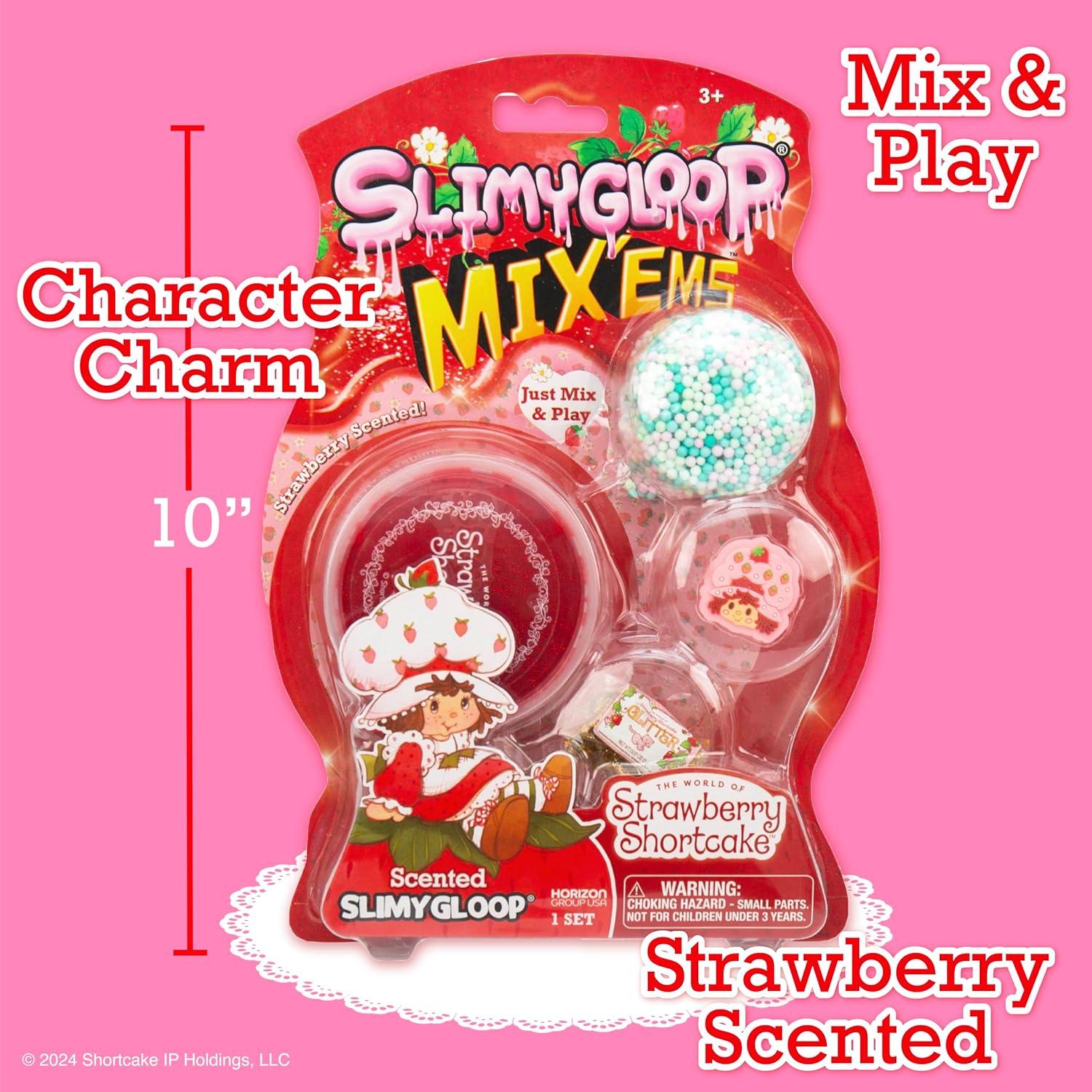 imageBluey SLIMYGLOOP MixEMS Muffin Cloud Slime MarshmallowScented Includes Glitter Foam Balls amp Collectible Muffin CharmStrawberry Shortcake Strawberry