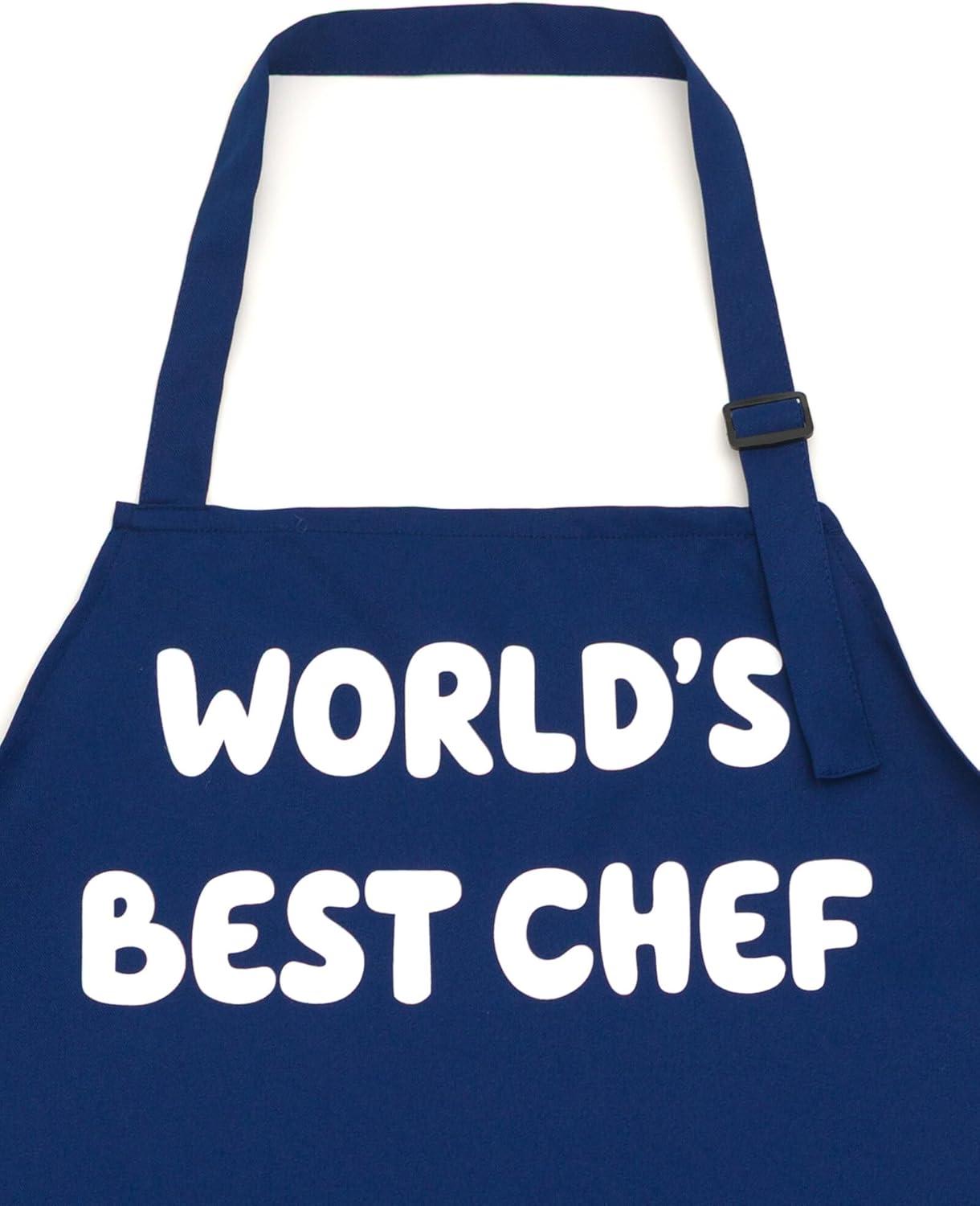 imageBluey Twill Apron and Chef Hat Cooking Set Kid and Adult SizesNavy Bandit