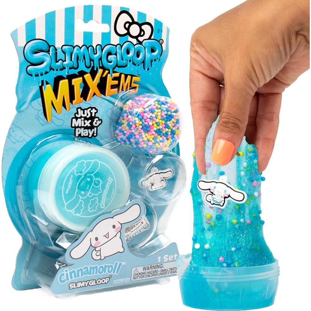 imageBluey SLIMYGLOOP MixEMS  Muffin Cloud Slime MarshmallowScented Includes Glitter Foam Balls amp Collectible Muffin CharmCinnamoroll