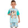 Bluey Drop Shoulder T-Shirt and Shorts Outfit Set Toddler to Big Kid Sizes (2T – 10-12)(Short Sleeve)