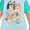 Bluey Drop Shoulder T-Shirt and Shorts Outfit Set Toddler to Big Kid Sizes (2T – 10-12)(Short Sleeve)