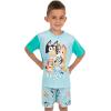 Bluey Drop Shoulder T-Shirt and Shorts Outfit Set Toddler to Big Kid Sizes (2T – 10-12)(Short Sleeve)