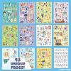 Horizon Group USA Sticker Book with Large and Small Sizes, Kids Stationary for Water Bottle, Notebooks, and Party Favors, 1500+, Bluey