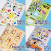 Horizon Group USA Sticker Book with Large and Small Sizes, Kids Stationary for Water Bottle, Notebooks, and Party Favors, 1500+, Bluey