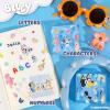 Horizon Group USA Sticker Book with Large and Small Sizes, Kids Stationary for Water Bottle, Notebooks, and Party Favors, 1500+, Bluey