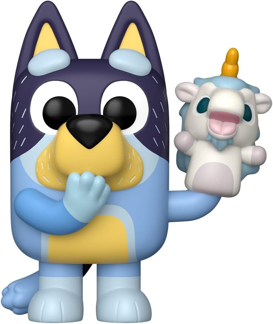 image:imageFunko Pop Animation Bluey Bandit with Unicorse Collectable Vinyl Figure Gift Idea Official Merchandise Toys for Kids amp AdultsFans Model Figure for Collectors and Display