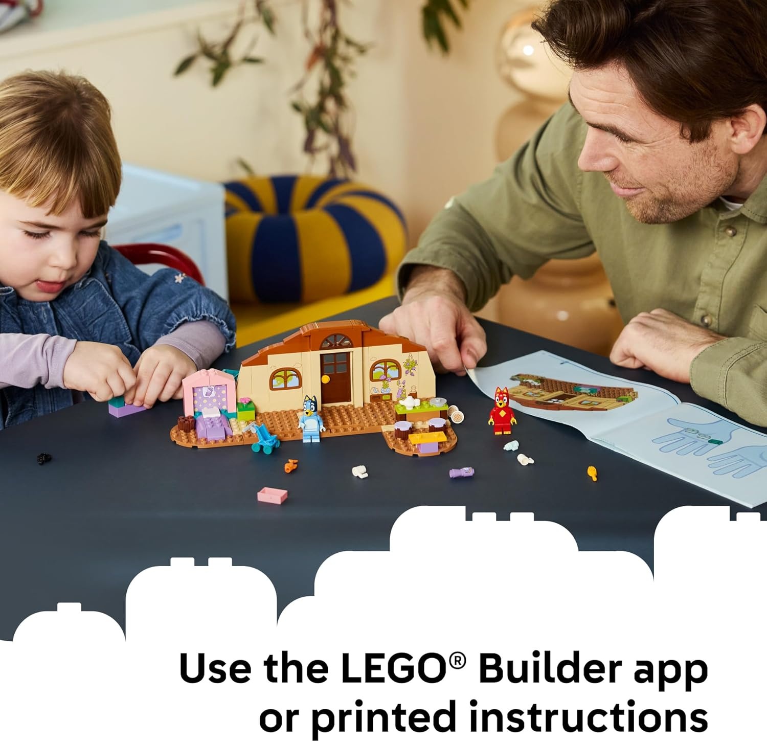 image:imageLEGO Bluey School with Rusty and Bluey Building Toy for Girls amp Boys Ages 4 Toddler Figures amp Playset Gift for Birthdays 11221