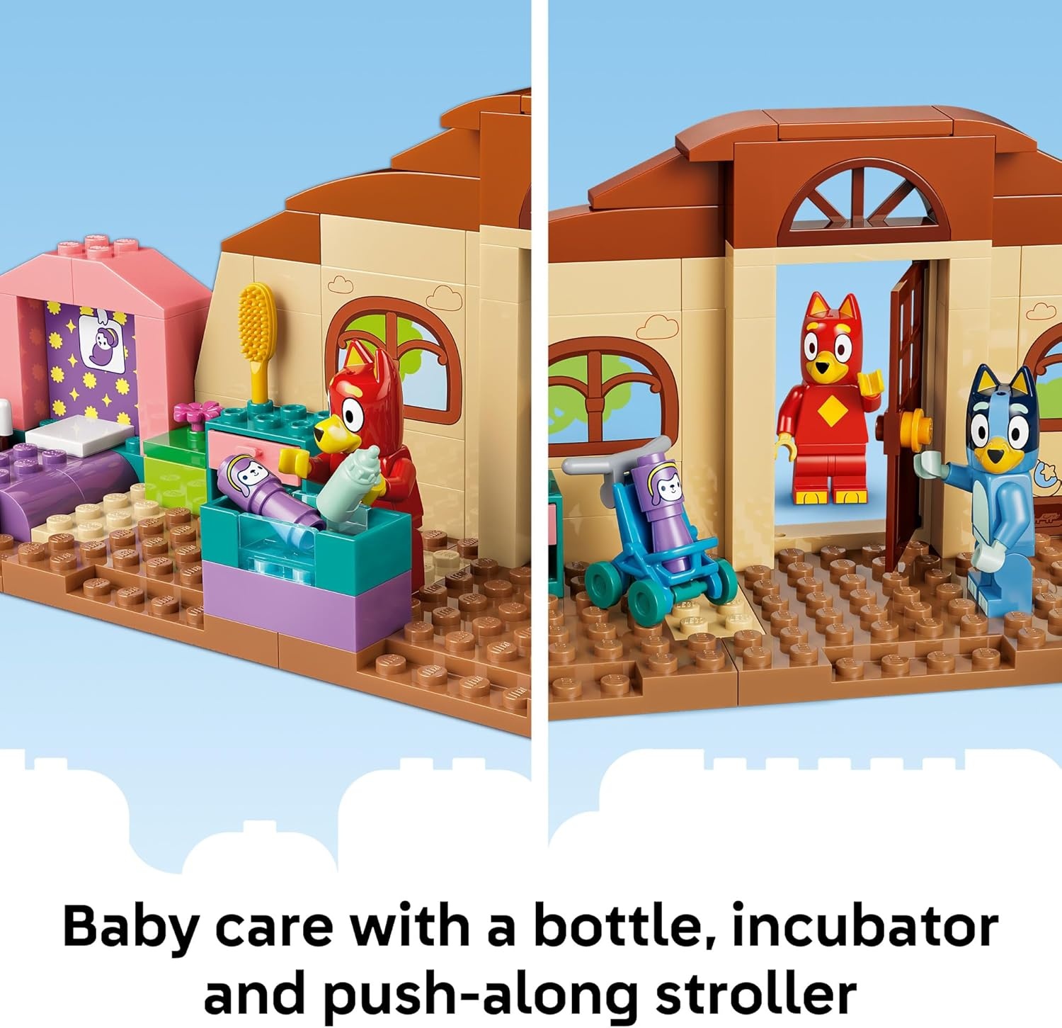 image:imageLEGO Bluey School with Rusty and Bluey Building Toy for Girls amp Boys Ages 4 Toddler Figures amp Playset Gift for Birthdays 11221