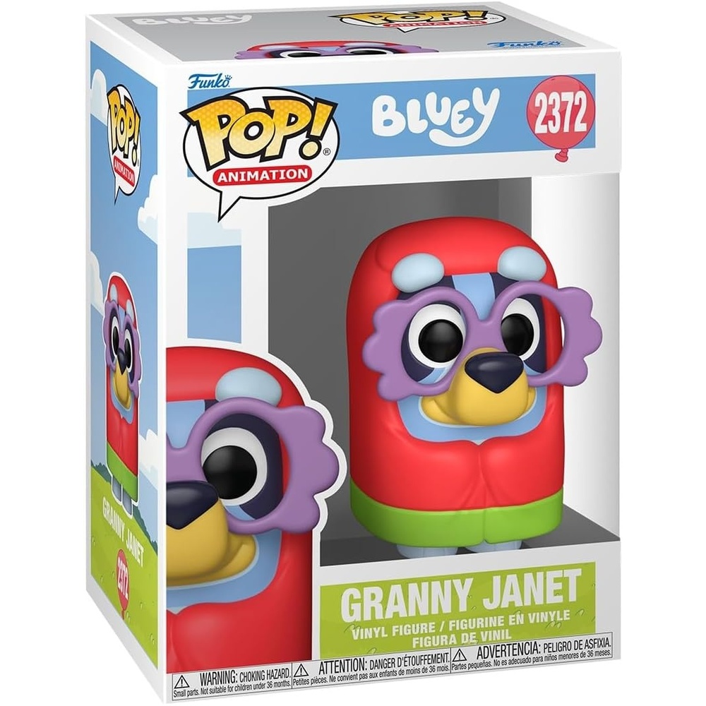 image:imageFunko Pop Animation Bluey Granny Janet Collectable Vinyl Figure Gift Idea Official Merchandise Toys for Kids amp AdultsFans Model Figure for Collectors and Display