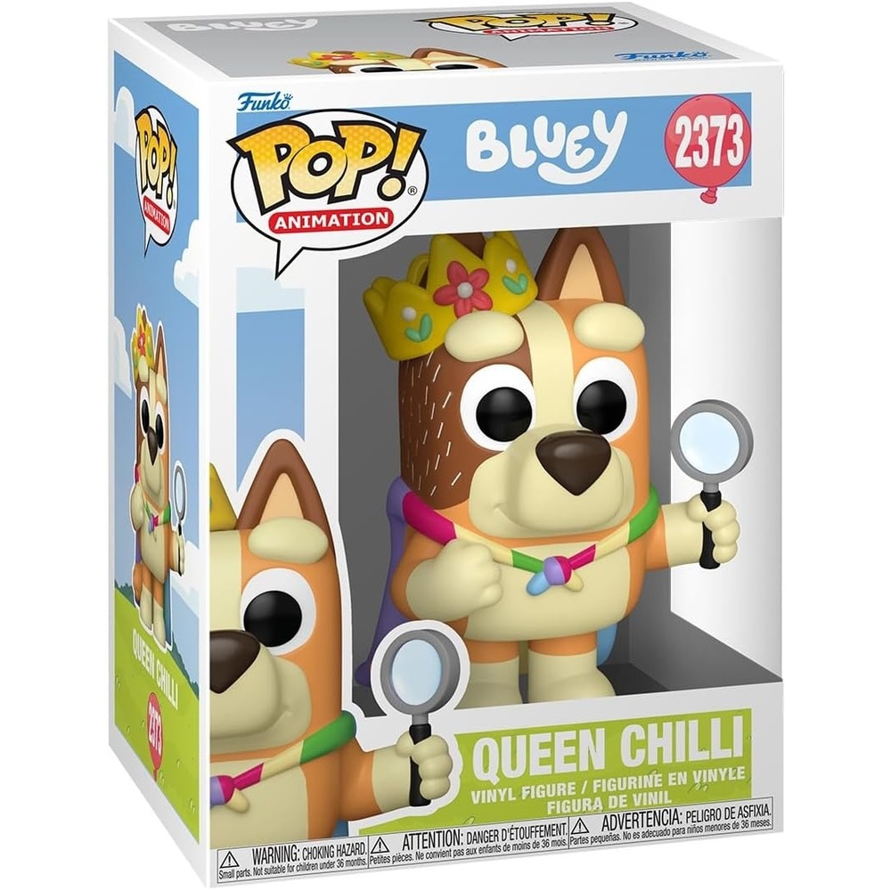 image:imageFunko Pop Animation Bluey Queen Chilli Collectable Vinyl Figure Gift Idea Official Merchandise Toys for Kids amp AdultsFans Model Figure for Collectors and Display