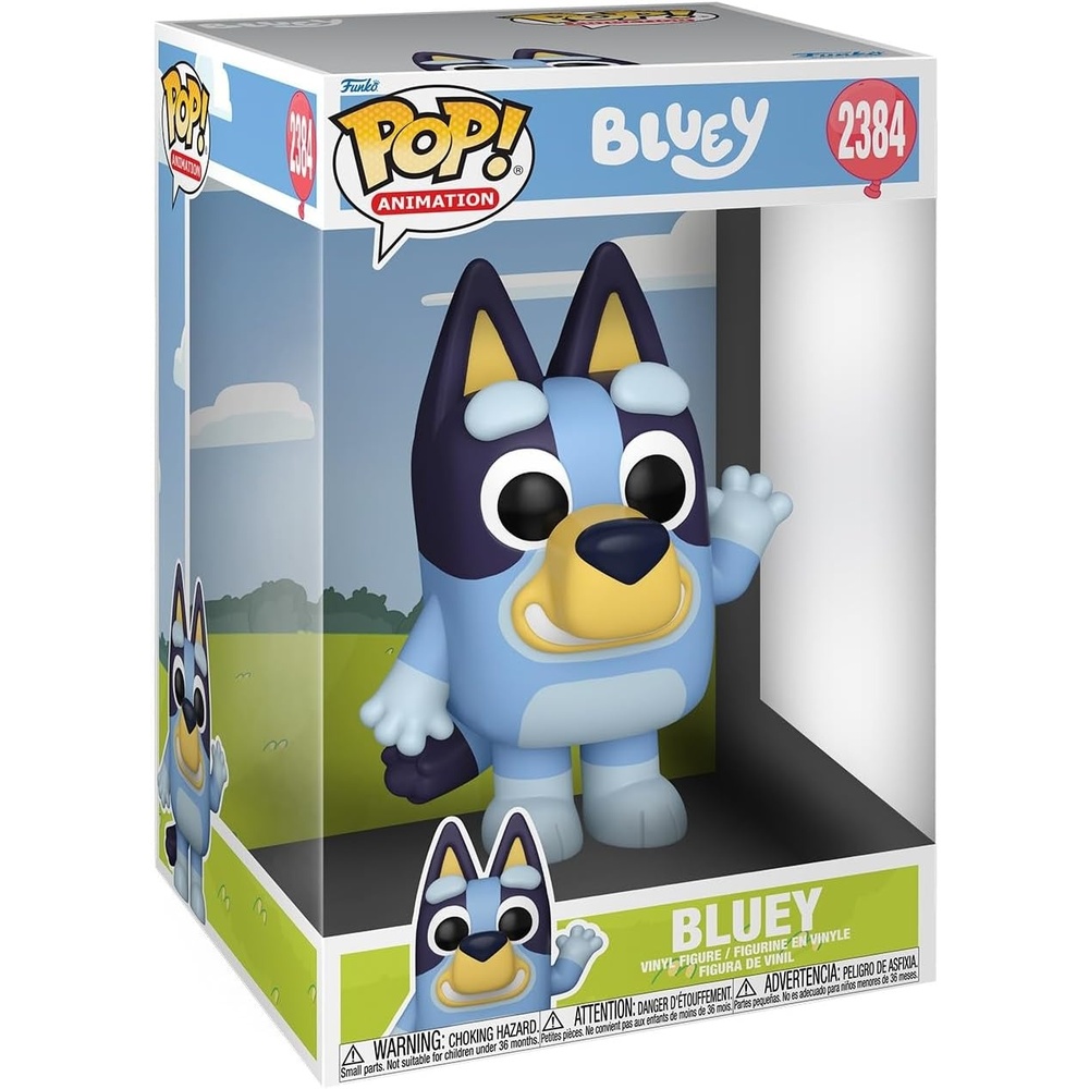 image:imageFunko Pop Jumbo Bluey  Bluey  Collectable Vinyl Figure  Gift Idea  Official Merchandise  Toys for Kids amp AdultsFans  Model Figure for Collectors and Display
