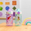Zak Designs Bluey Sage Kids Water Bottle For School or Travel, 16oz Durable Plastic Water Bottle With Straw, Handle, and Leak-Proof, Pop-Up Spout Cover, 2-Pack Set (Bluey & Bingo)(Disney Princess (Ariel  Cinderella  Jasmine  Moana  Rapunzel  Tiana))