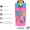 Zak Designs Bluey Sage Kids Water Bottle For School or Travel, 16oz Durable Plastic Water Bottle With Straw, Handle, and Leak-Proof, Pop-Up Spout Cover, 2-Pack Set (Bluey & Bingo)(My Little Pony 2pk)