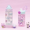 Zak Designs Bluey Sage Kids Water Bottle For School or Travel, 16oz Durable Plastic Water Bottle With Straw, Handle, and Leak-Proof, Pop-Up Spout Cover, 2-Pack Set (Bluey & Bingo)(Gabby’s Dollhouse (The Gabby Cats))