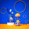 Zak Designs Bluey Sage Kids Water Bottle For School or Travel, 16oz Durable Plastic Water Bottle With Straw, Handle, and Leak-Proof, Pop-Up Spout Cover, 2-Pack Set (Bluey & Bingo)(Sonic  Tails)