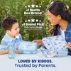 Bentgo + BLUEY 3-Piece Lunchtime Trio Set – Leak-Proof Kids Prints 5-Compartment Bento Lunch Box, Insulated Lightweight Tote Bag, & Durable Bite & Sip Water Bottle Bundle for Age 3+ (Hearts & Crafts)(Play Day)