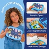 Bentgo + BLUEY Kids Prints Leak-Proof, 5-Compartment Bento-Style Kids Lunch Box – Ideal Portions Ages 3-7, Durable, Drop-Proof, Dishwasher Safe, PFAS & BPA-Free (Bluey & Bingo Play Day)(Bluey’s Universe)