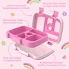 Bentgo + BLUEY Kids Prints Leak-Proof, 5-Compartment Bento-Style Kids Lunch Box – Ideal Portions Ages 3-7, Durable, Drop-Proof, Dishwasher Safe, PFAS & BPA-Free (Bluey & Bingo Play Day)(Hearts & Crafts)
