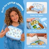 Bentgo + BLUEY Kids Prints Leak-Proof, 5-Compartment Bento-Style Kids Lunch Box – Ideal Portions Ages 3-7, Durable, Drop-Proof, Dishwasher Safe, PFAS & BPA-Free (Bluey & Bingo Play Day)(Bluey & Bingo Play Day)