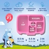 Bentgo + BLUEY Kids Prints Leak-Proof, 5-Compartment Bento-Style Kids Lunch Box – Ideal Portions Ages 3-7, Durable, Drop-Proof, Dishwasher Safe, PFAS & BPA-Free (Bluey & Bingo Play Day)(Hearts & Crafts)