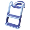 Bluey Step & Sit Potty Trainer; Secure Ladder for Kid-Safe Climbs to Potty; Fun Bluey Images on Cushioned Potty Seat; Adjustable Ladder Height; Removable Seat for Cleaning; Folds for Storage
