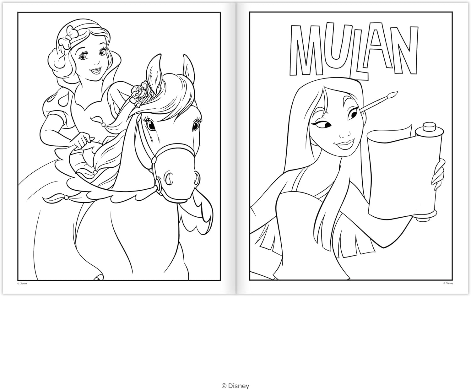 image:imageBluey Imagine Ink Water Surprise Doodle Mat MessFree Reusable Drawing Activity Set Water Pens Stencils Stamps Coloring Book for Kids Ages 3Disney Princess
