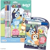 Bendon Official Bluey Imagine Ink Coloring Book Set 2 Pack with Mess-Free Markers, 16 Pages, 6 Magic Ink Markers, Built-in Storage Case, Travel Gift for Kids Ages 3+