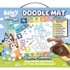 Bluey Imagine Ink Water Surprise Doodle Mat, Mess-Free Reusable Drawing Activity Set, Water Pens, Stencils, Stamps, Coloring Book for Kids Ages 3+(Bluey)