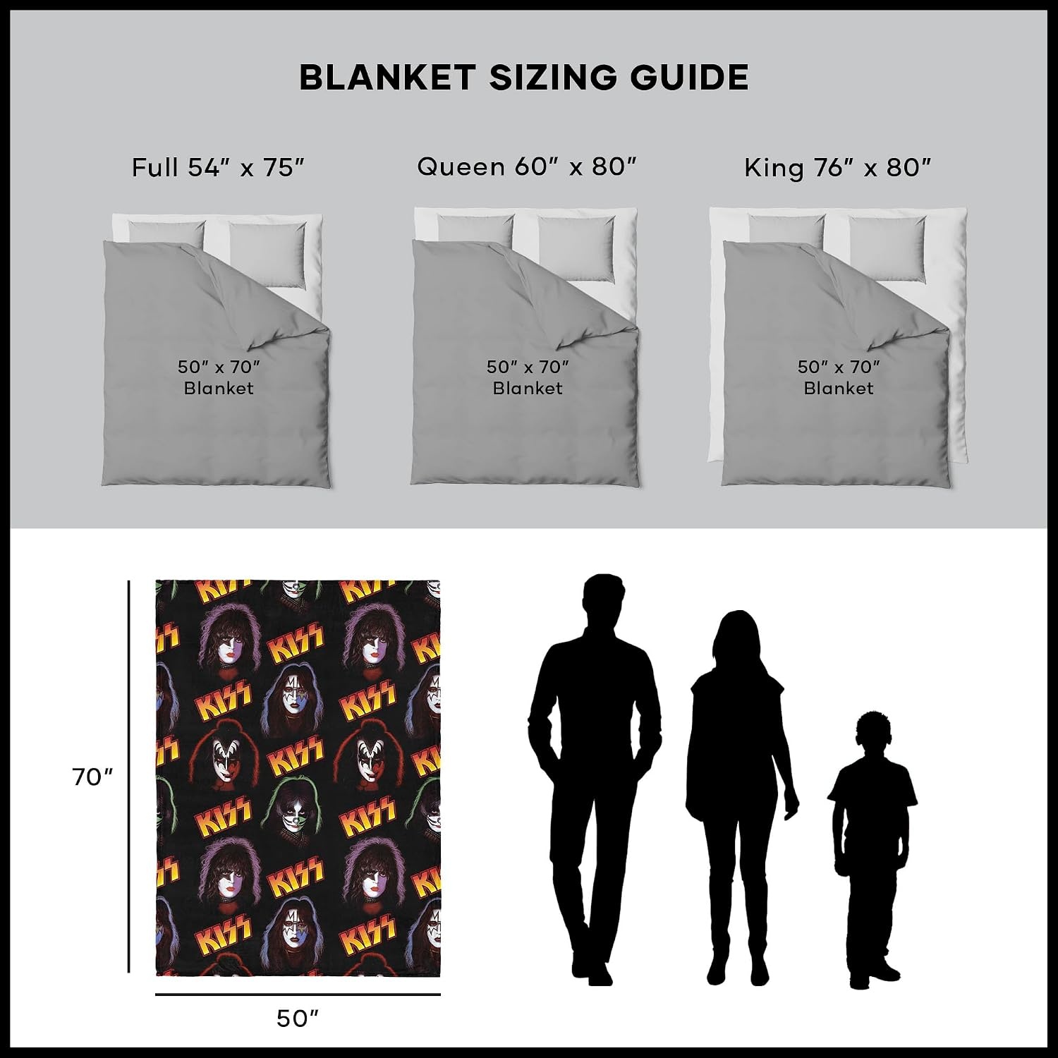 image:imageNorthwest Bluey Bunny Pup Throw Blanket Oversized Silk Touch Throw UltraSoft Lightweight Fleece Dcor 50 x 70 inchesKiss Portraits
