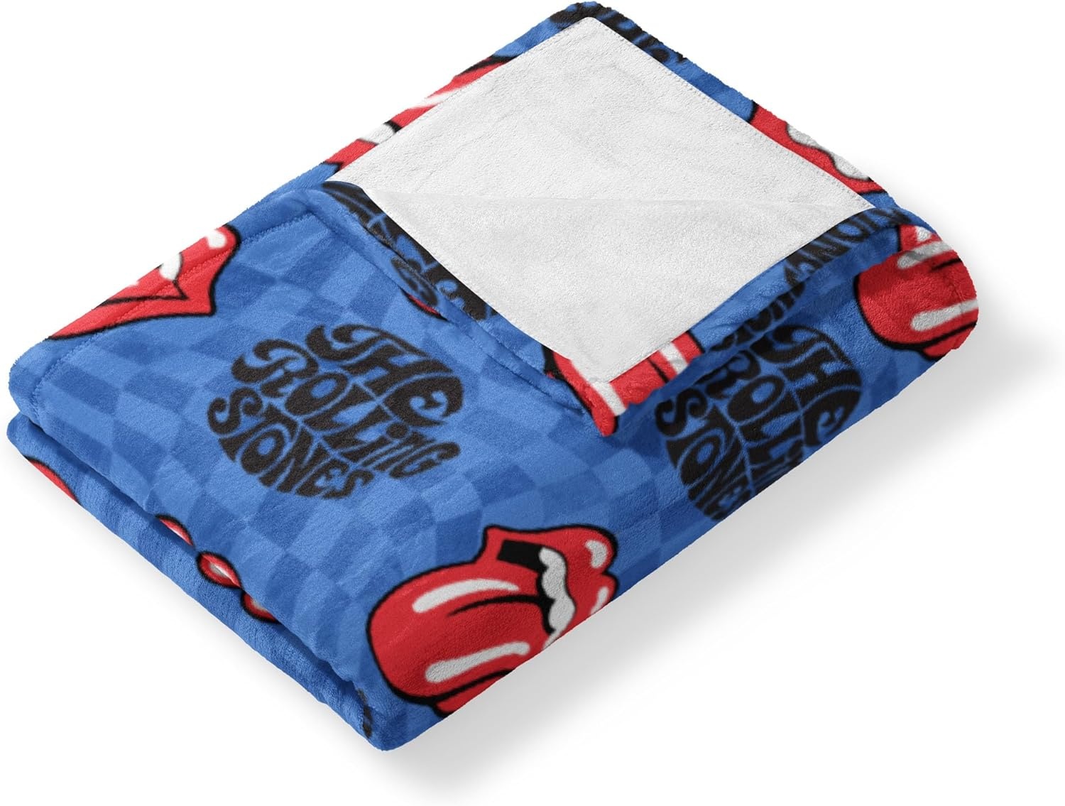 image:imageNorthwest Bluey Bunny Pup Throw Blanket Oversized Silk Touch Throw UltraSoft Lightweight Fleece Dcor 50 x 70 inchesThe Rolling Stones Checkered