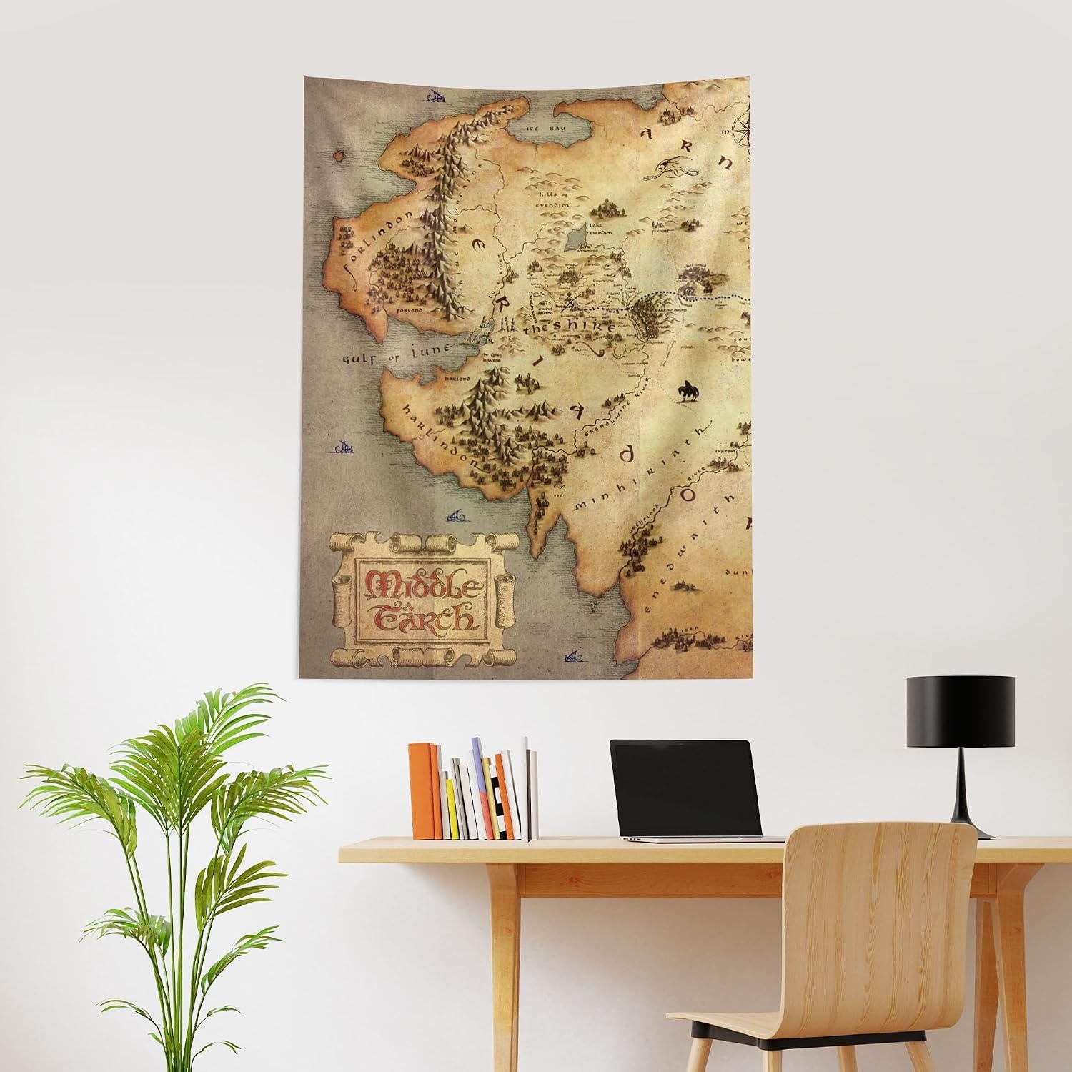 image:imageNorthwest Bluey Happy Explorers Wall Hanging Tapestry Nursery Playroom Decor Lightweight Washable Fade Resistant 40x57 inchesLord of the Rings Beyond the Shire