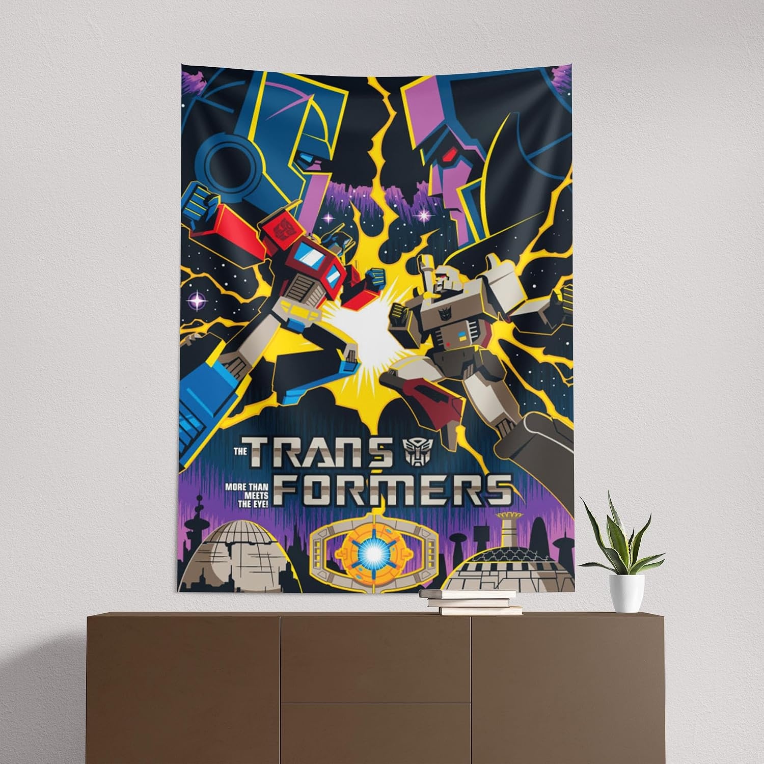 image:imageNorthwest Bluey Happy Explorers Wall Hanging Tapestry Nursery Playroom Decor Lightweight Washable Fade Resistant 40x57 inchesTransformer Meets The Eye