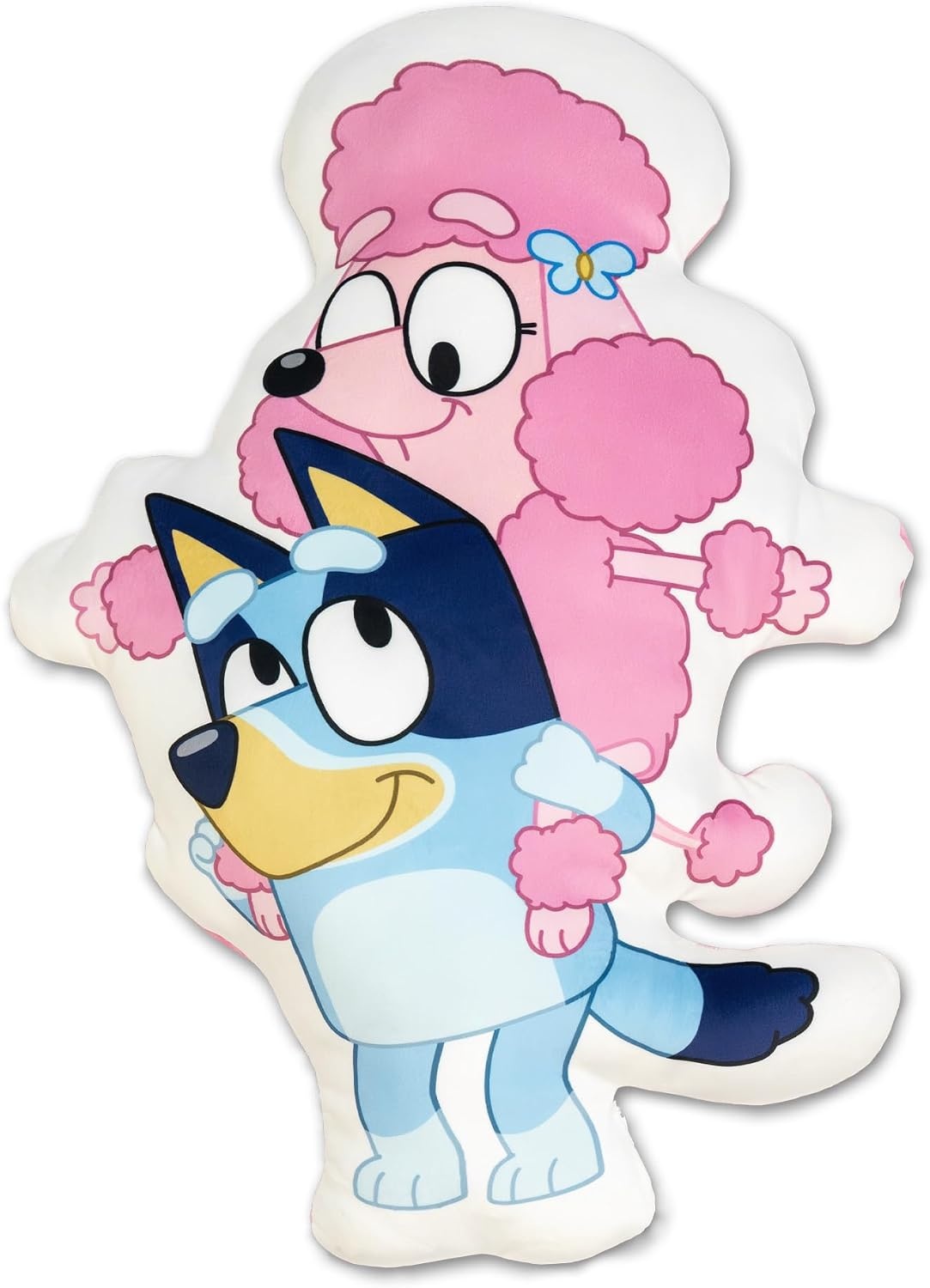 image:imageNorthwest Bluey and Bingo Rainbow Cloud Pal and Throw Blanket Set Soft 50 x 60 Inch Fleece Throw with 24 Inch Character Shaped Pillow Cozy 2Piece Gift Set for Bedroom or TravelBluey and Coco Bestie