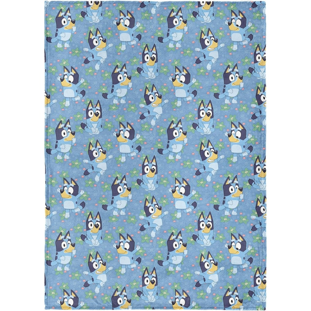 image:imageNorthwest Bluey Bunny Pup Throw Blanket Oversized Silk Touch Throw UltraSoft Lightweight Fleece Dcor 50 x 70 inchesBluey Time to Frolic