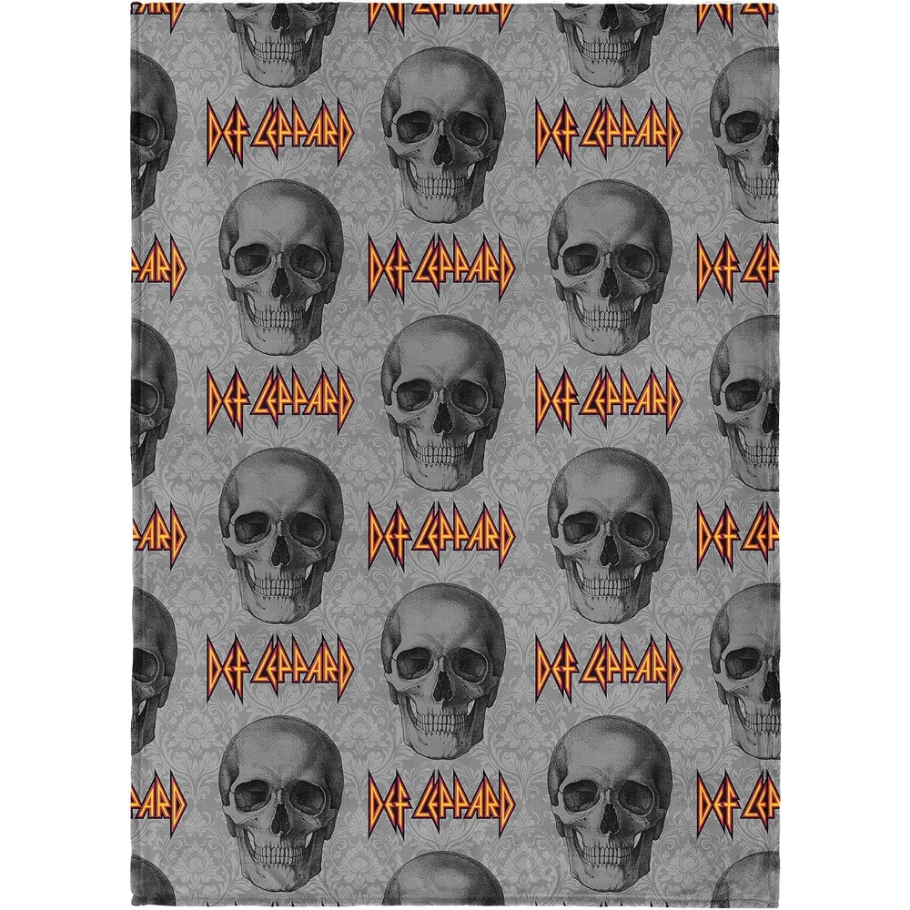 image:imageNorthwest Bluey Bunny Pup Throw Blanket Oversized Silk Touch Throw UltraSoft Lightweight Fleece Dcor 50 x 70 inchesDef Leppard Skull
