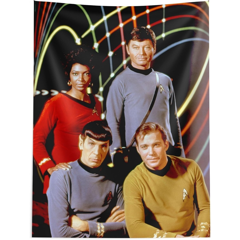image:imageNorthwest Bluey Happy Explorers Wall Hanging Tapestry Nursery Playroom Decor Lightweight Washable Fade Resistant 40x57 inchesStar Trek Original Series