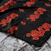 Northwest Bluey Bunny Pup Throw Blanket Oversized Silk Touch Throw, Ultra-Soft Lightweight Fleece Décor, 50 x 70 inches(Acdc – Logo)