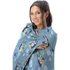 Northwest Bluey Bunny Pup Throw Blanket Oversized Silk Touch Throw, Ultra-Soft Lightweight Fleece Décor, 50 x 70 inches(Bluey Time to Frolic)