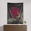 Northwest Bluey Happy Explorers Wall Hanging Tapestry, Nursery Playroom Decor, Lightweight Washable Fade Resistant, 40×57 inches(Game of Thrones Snarling Sigils)