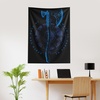 Northwest Bluey Happy Explorers Wall Hanging Tapestry, Nursery Playroom Decor, Lightweight Washable Fade Resistant, 40×57 inches(God Of War Death Can Have Me)