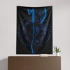 Northwest Bluey Happy Explorers Wall Hanging Tapestry, Nursery Playroom Decor, Lightweight Washable Fade Resistant, 40×57 inches(God Of War Death Can Have Me)