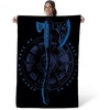 Northwest Bluey Happy Explorers Wall Hanging Tapestry, Nursery Playroom Decor, Lightweight Washable Fade Resistant, 40×57 inches(God Of War Death Can Have Me)