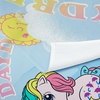 Northwest Bluey Happy Explorers Wall Hanging Tapestry, Nursery Playroom Decor, Lightweight Washable Fade Resistant, 40×57 inches(My Little Pony The Daydreamer)