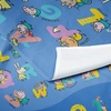 Northwest Bluey Happy Explorers Wall Hanging Tapestry, Nursery Playroom Decor, Lightweight Washable Fade Resistant, 40×57 inches(Peppa Pig Peppa Learns)