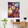 Northwest Bluey Happy Explorers Wall Hanging Tapestry, Nursery Playroom Decor, Lightweight Washable Fade Resistant, 40×57 inches(Scooby Doo Flashlight Scooby)