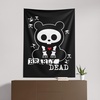 Northwest Bluey Happy Explorers Wall Hanging Tapestry, Nursery Playroom Decor, Lightweight Washable Fade Resistant, 40×57 inches(Skelanimals Bearly Dead)