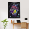 Northwest Bluey Happy Explorers Wall Hanging Tapestry, Nursery Playroom Decor, Lightweight Washable Fade Resistant, 40×57 inches(Star Trek Captains Orders)