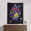Northwest Bluey Happy Explorers Wall Hanging Tapestry, Nursery Playroom Decor, Lightweight Washable Fade Resistant, 40×57 inches(Star Trek Captains Orders)