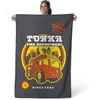 Northwest Bluey Happy Explorers Wall Hanging Tapestry, Nursery Playroom Decor, Lightweight Washable Fade Resistant, 40×57 inches(Tonka Fire Department)