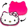 Northwest Bluey and Bingo Rainbow Cloud Pal and Throw Blanket Set, Soft 50 x 60 Inch Fleece Throw with 24 Inch Character Shaped Pillow, Cozy 2-Piece Gift Set for Bedroom or Travel(Hello Kitty Lost in Bows)